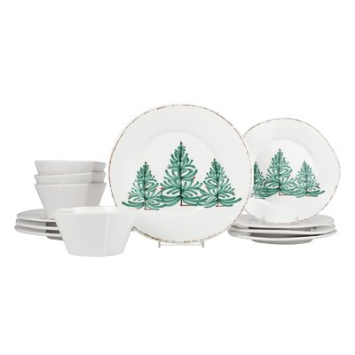 Vietri Melamine Lastra Holiday Piece Place Setting Wayfair